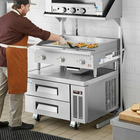 COOKING PERFORMANCE GROUP G-CPG-36-M 36in Electric Countertop Griddle - 9000W / 12000W 208 / 240V 351GCPG36M